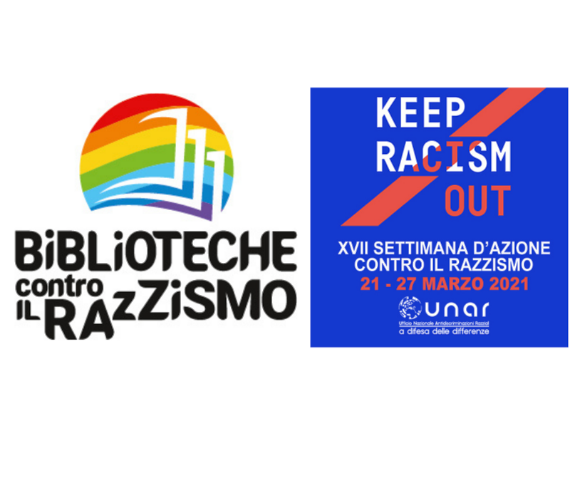 Logo biblioteca antirazzista