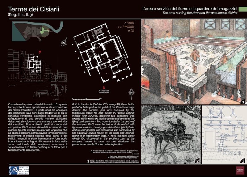 Pannello 18 - Terme dei Cisiarii