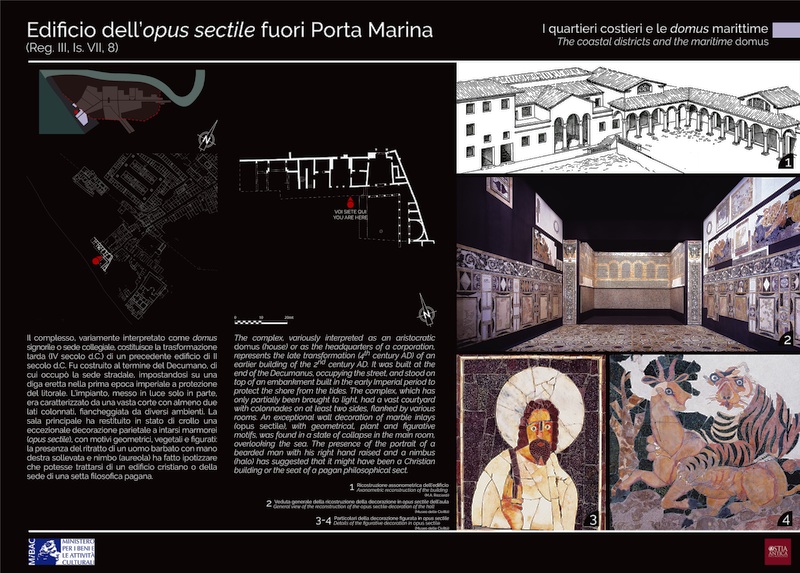 Pannello 91 - Edificio dell'opus sectile fuori Porta Marina