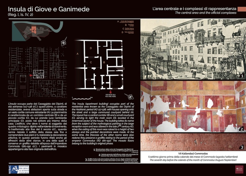 Pannello 51 - Insula di Giove e Ganimede