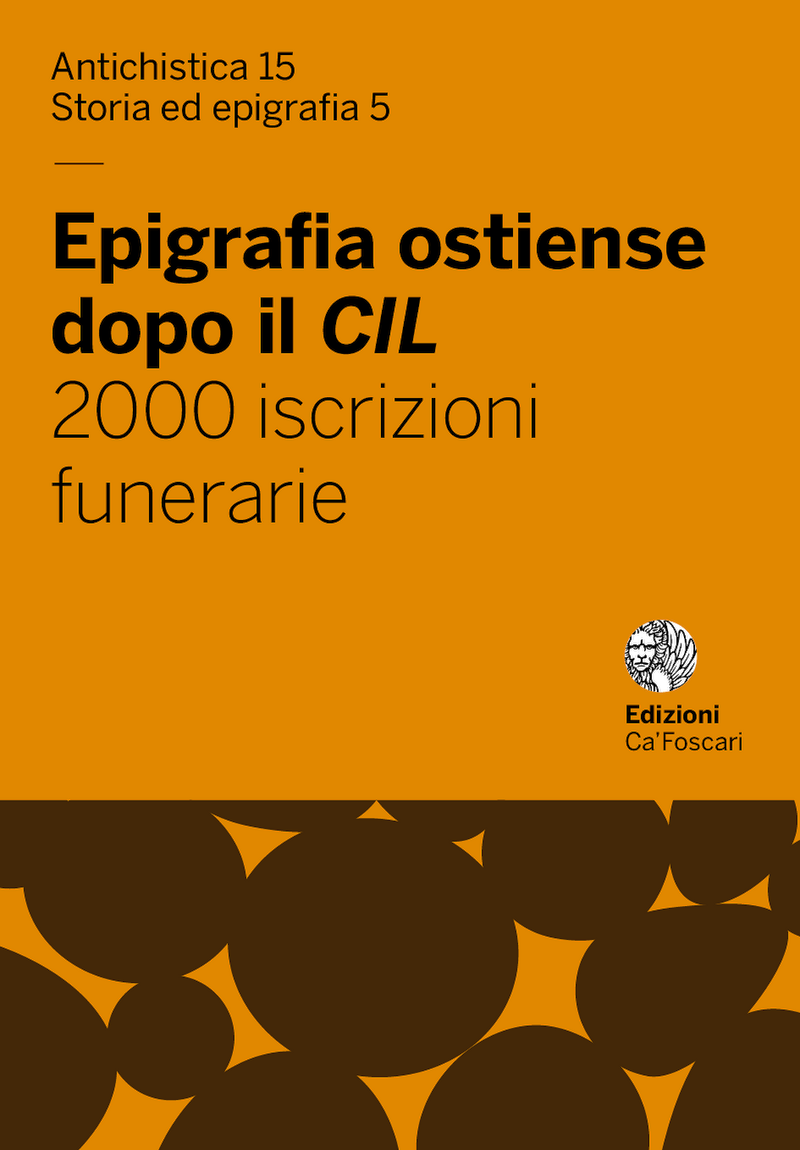 copertina Epigrafia ostiense dopo il cil