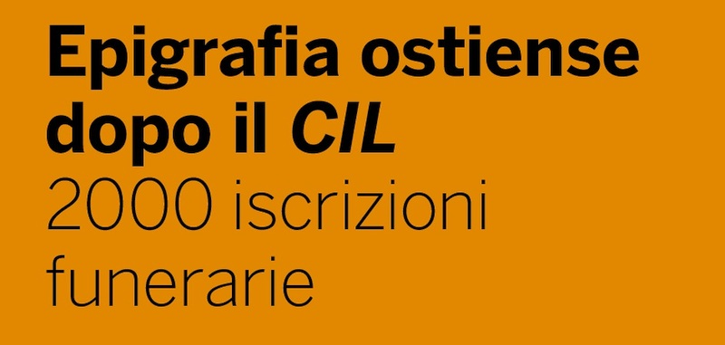 copertina iscrizioni ostiensi