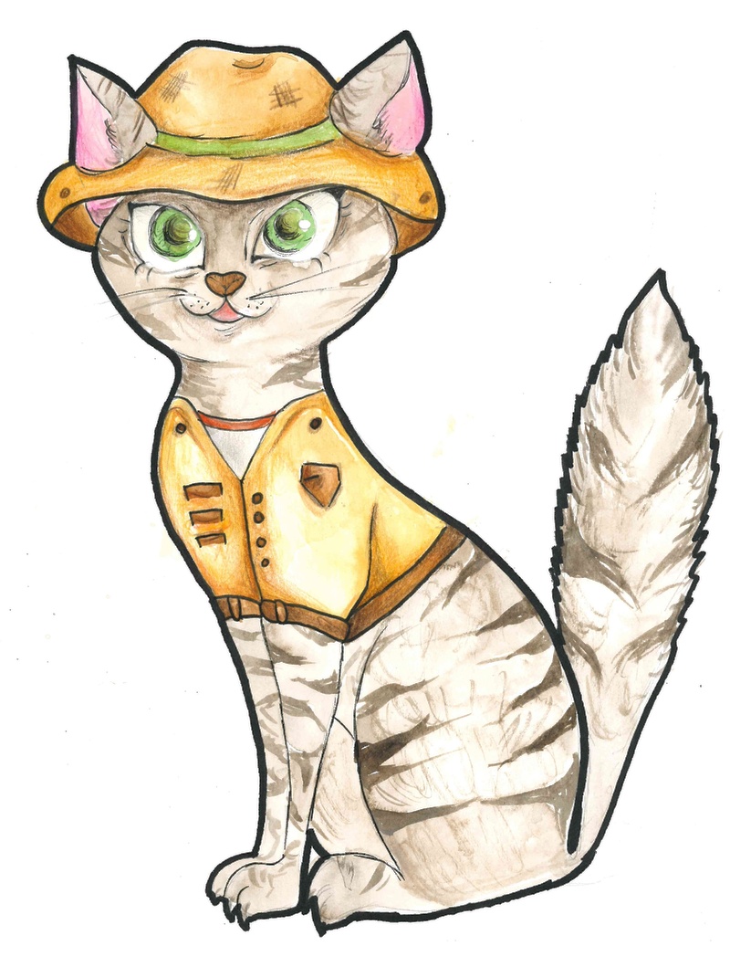 gatto cartilio mascotte servizio educativo