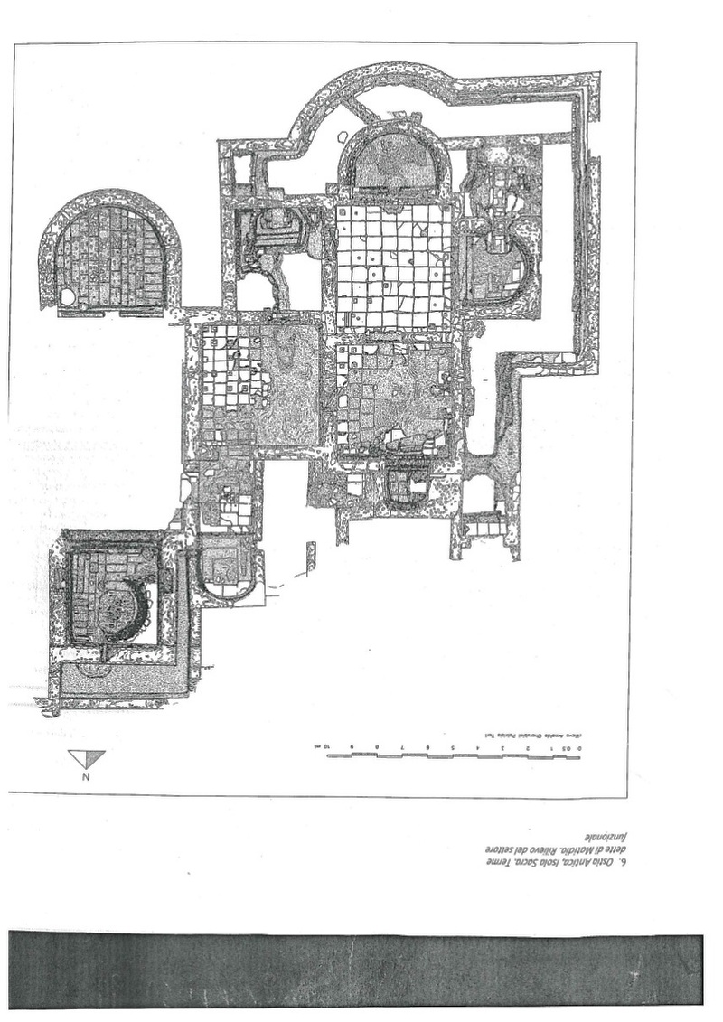 terme di matidia planimetria