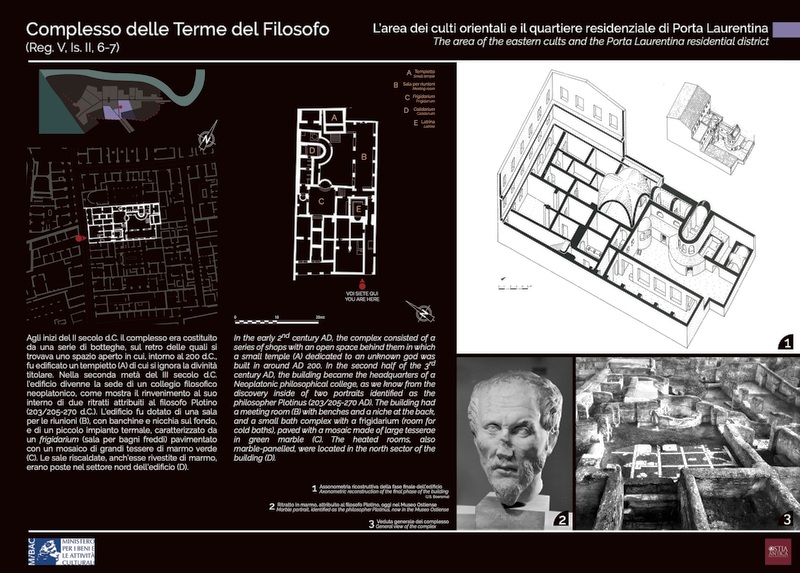 Pannello 39 - Complesso delle Terme del Filosofo