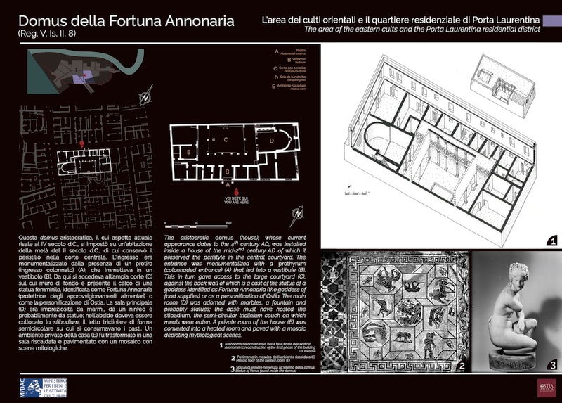 Pannello 40 - Domus della Fortuna Annonaria