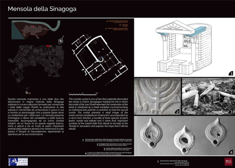 Pannello 49 bis - Mensola della Sinagoga