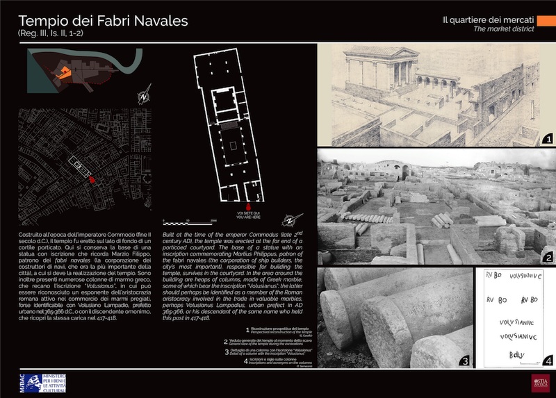 Pannello 83 - Tempio dei Fabri Navales
