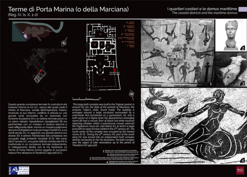 Pannello 92 - Terme di Porta Marina