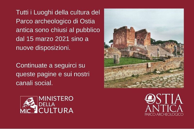 Avviso chiusura marzo 2021