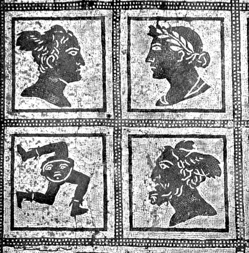 Dettaglio del Mosaico delle Province