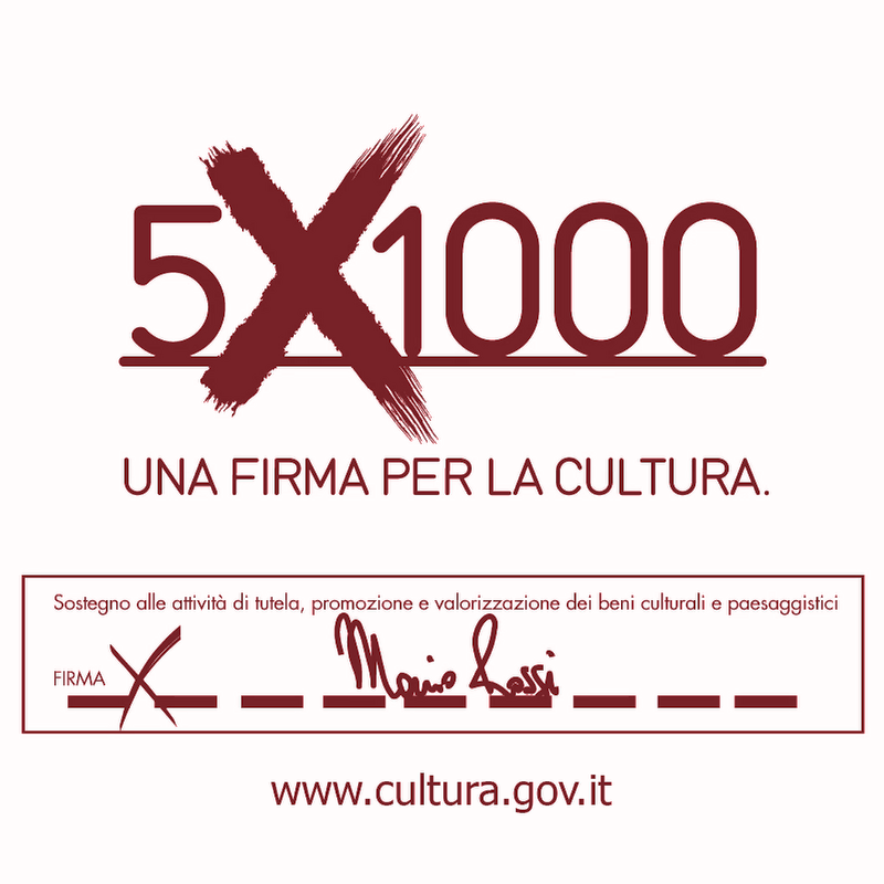 5 per mille - Una firma per la cultura
