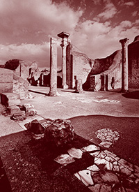 Terme del Foro, Frigidarium, II - V d.C.