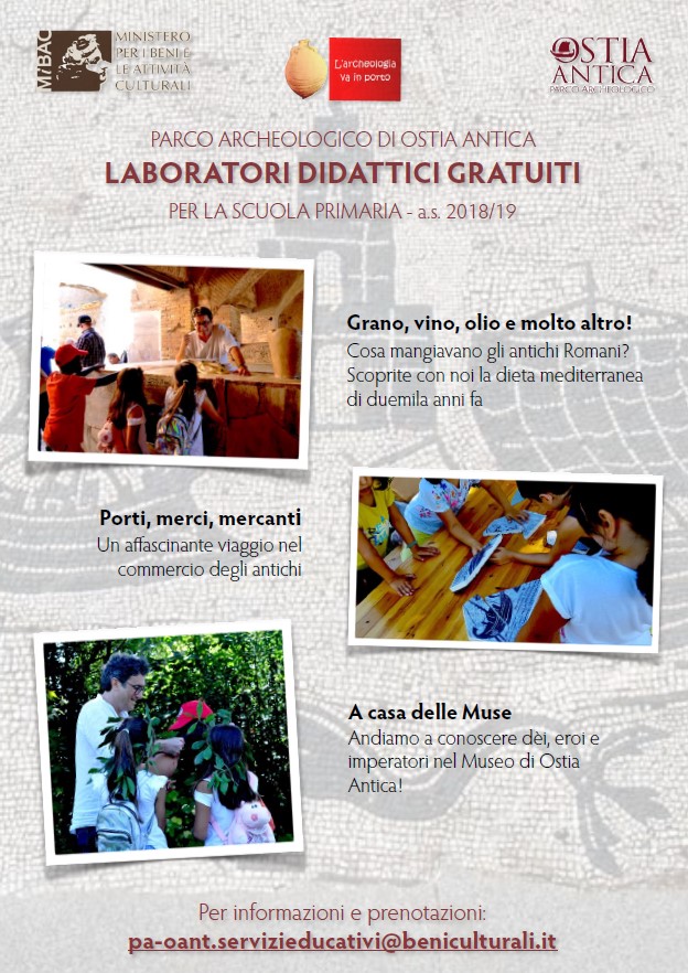 Locandina laboratori didattici